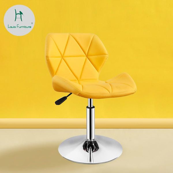 

living room furniture louis fashion office chairs revolving modern simple high bar backrest stool lifting