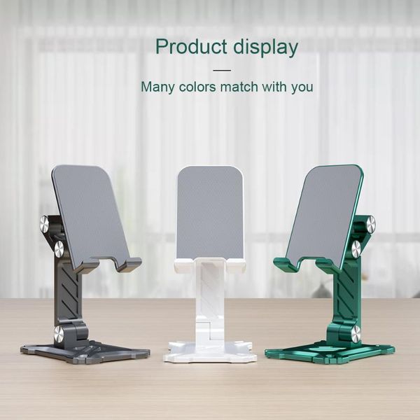 

cell phone mounts & holders deskstand folding universal tablet holder lazy live web lesson bracket adjustable metal portable