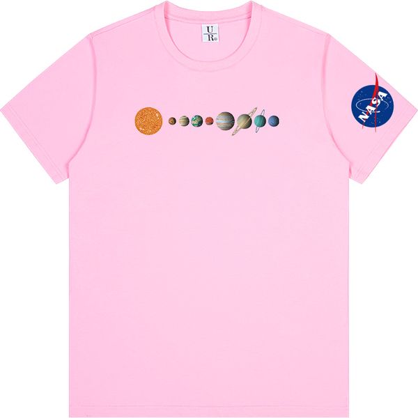 NASA -Mann T -Shirt Frauen Designer Shirt Casual T Shirt Top Kurzarm Grafik Tee Sommer Luxus NASA T -Shirt Designer Kleidung Männer und Frauen 955