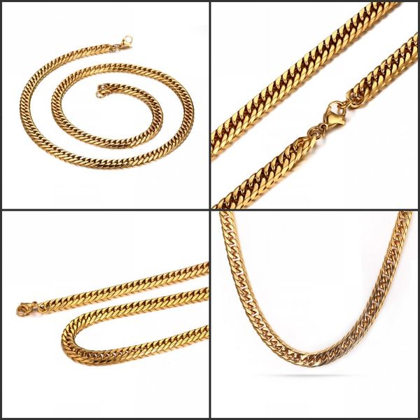 

rope chain gold miami men's cuban curb link chain necklace24 167 u2, Silver
