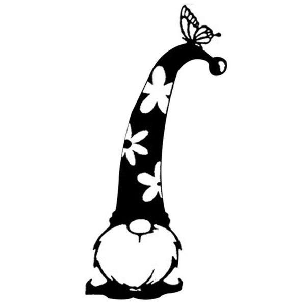 

metal iron branch gnomes cute standing for home outdoor decor garden novelty items