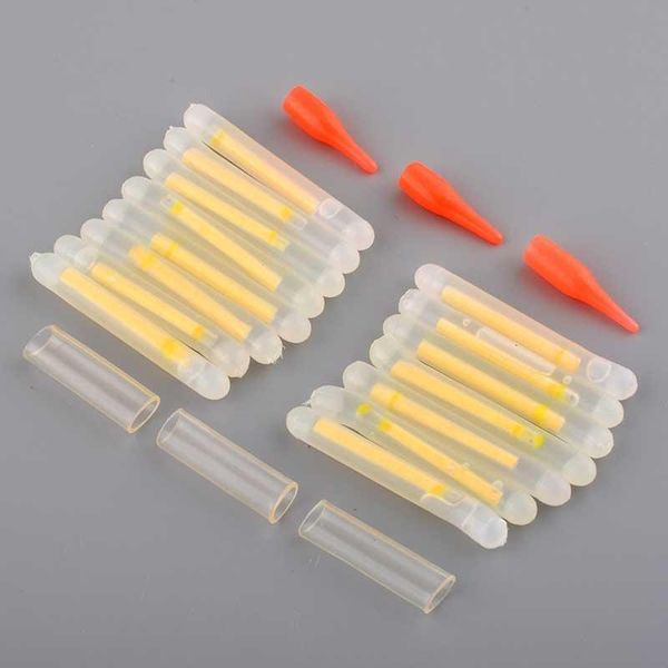 

fishing accessories ly 15pcs mini 4.5x36mm glow fish fluorescent lightstick light night float rod lights dark sticks bf88
