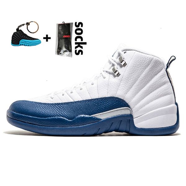 

l mens womens basketball shoes 12 12s jumpman xii stone blue university gold bulls men high sports sneakers trainers 16t0wi
