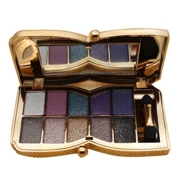 

eye shadow 10 colors brightening colorful eyeshadow palette smokey shimmers powder smooth makeup tool