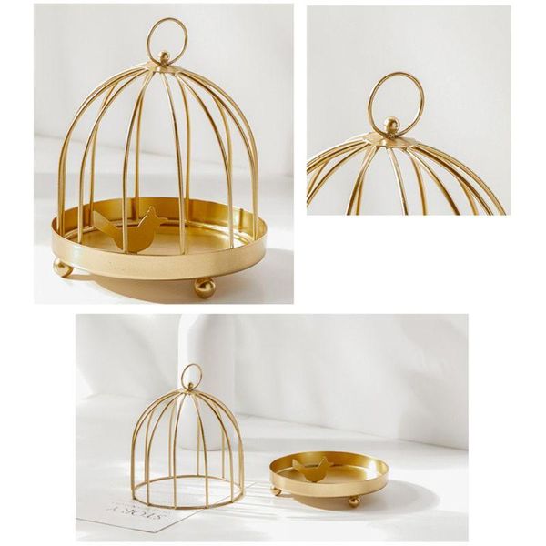

nordic style metal iron mosquito coils holder birdcage shape insect repellent incense rack fragrance lamps