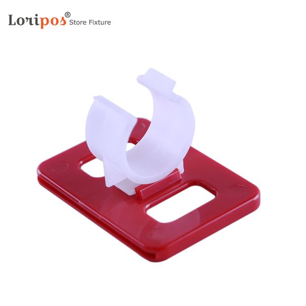 

a8 warehouse price tag info sign holder plastic label frame attached to tube | loripos