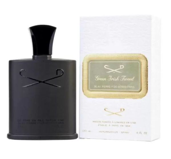 

selling incense men cologne black irish tweed green 120ml with high guality christmas gift9699847