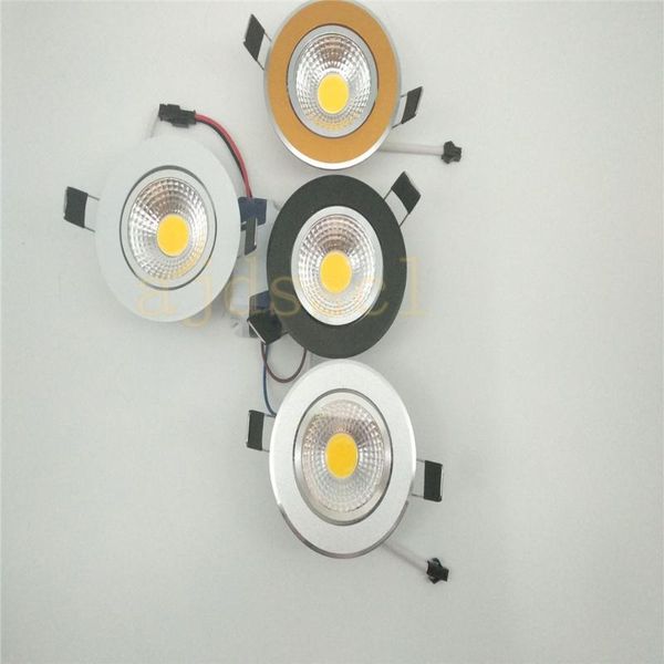 

downlights 1x led cob super bright dimmable downlight light ceiling spot 3w 5w 7w 12w recessed lights indoor lighting