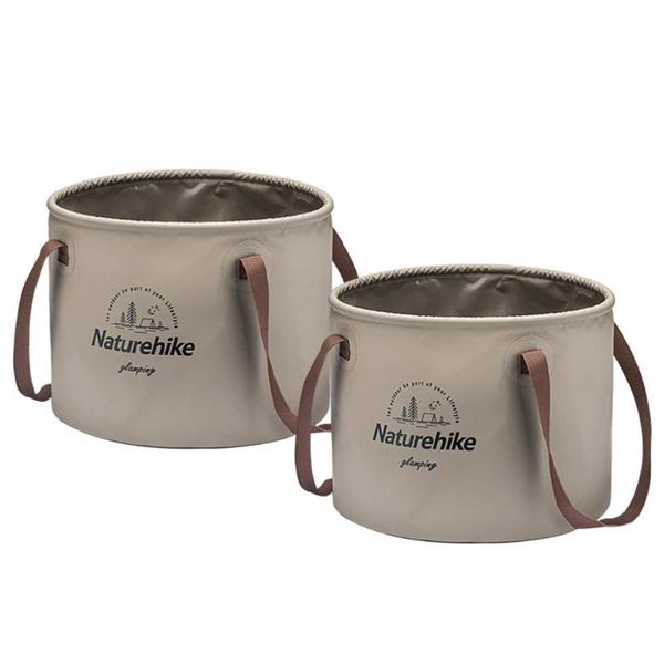 

buckets 2pcs folding water bucket collapsible outdoor travel storage container