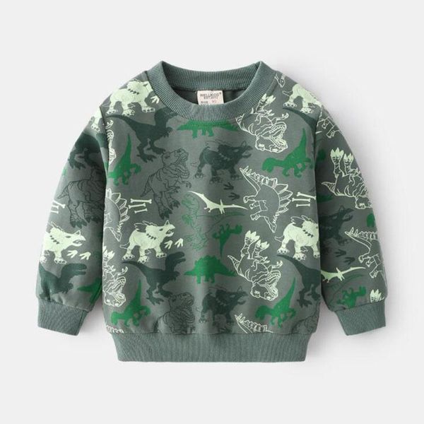 

hoodies & sweatshirts casual spring baby boys printing pullover t-shirt children children's autumn kids long sleeve exercise, Black