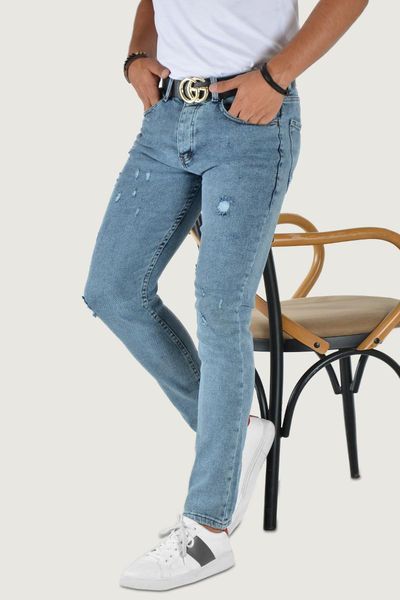

men's slim fit jeans trousers 20y-2100429-01 blue