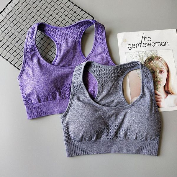 

yoga outfit fast drying padded sports bra gym shockproof running fitness workout sport women bras breathable