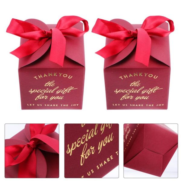 

set 12 pcs creative wedding candy storage boxes paper packing gift wrap