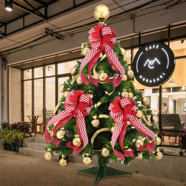

party decoration christmas tree er bow red for indoor outdoor