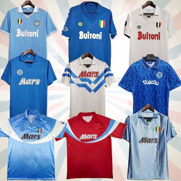 

96 87 88 89 90 91 92 93 napoli retro soccer jerseys coppa italia napoli maradona vintage calcio classic vintage football shirts 1986 1987 19, Black;yellow