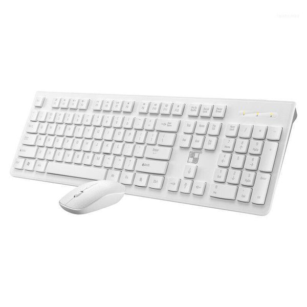 

2.4g lx710 wireless keyboard + mouse for deskcomputer notebook black white11