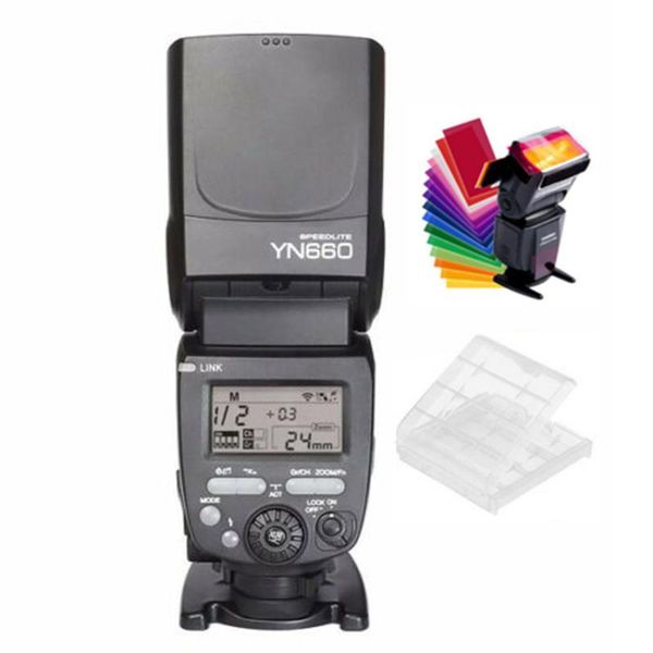 

2.4ghz wireless gn66 master slave flash speedlite for dslr cameras flashes