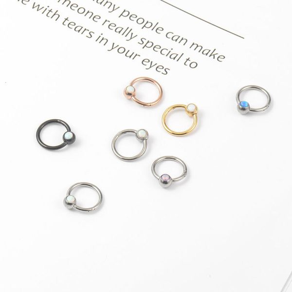 

stainless steel ball earrings fashion earrings rings human body puncture jewelry