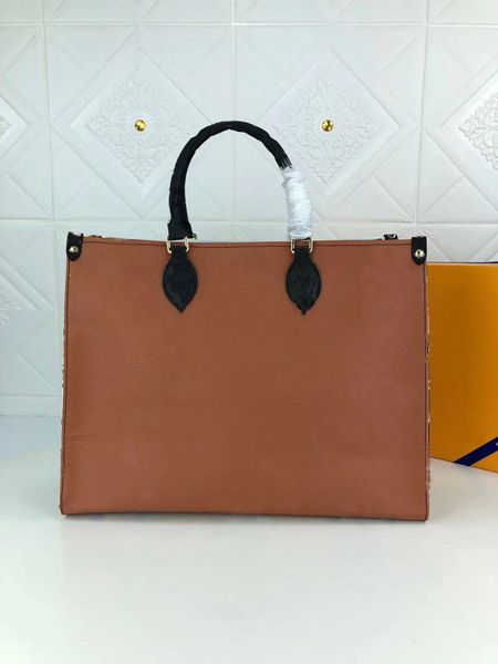 

2021 luxury designer totes puese double sided onthego handbag handbags messenger shoulder bag shopping pockets tote cosmetic, Black;red