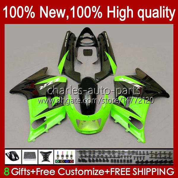 Kawasaki Ninja Glassy Green ZZR250 ZZR-250 90 91 92 93 94 95 96 97 91 92 93 94 95 96 97 91 92 93 94 95 96 ZZR 250 CC 1990 1991 1992 1993 1994 1995 1996 1997 1998 1999 OEM PERSASYONLARI