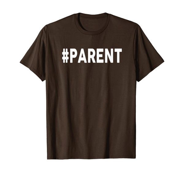 

hashtag parent t-shirt for parents shirt, White;black