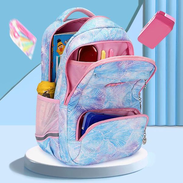 

waterproof children school bags girls kids primary backpack princess orthopedic schoolbag mochila infantil