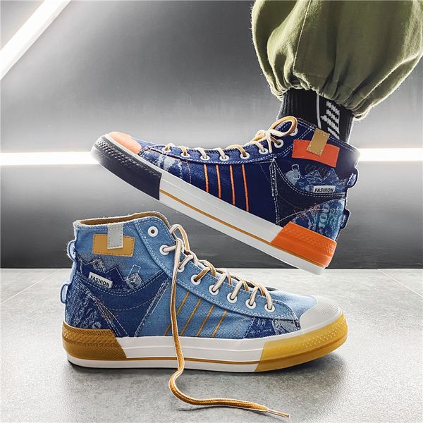 

2021 designer running shoes for men light deep blue fashion mens trainers outdoor sports sneakers size 39-44 qh, White;red