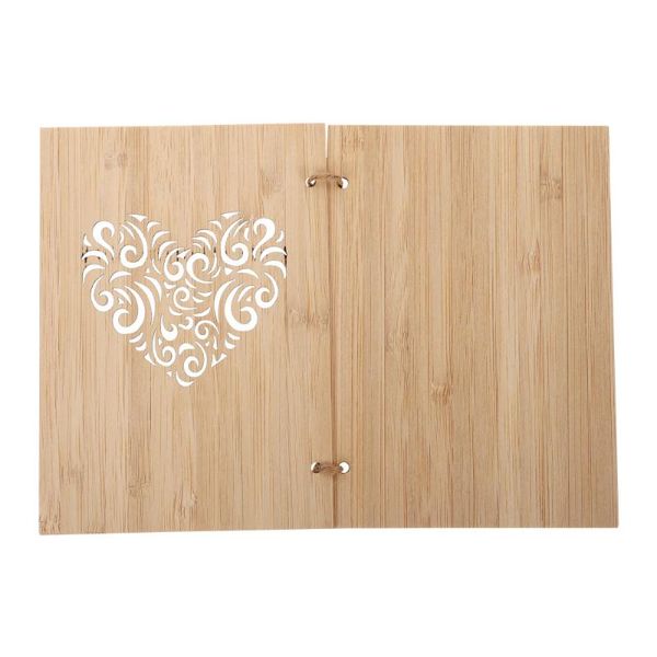 

party favor 1pc unique wooden greeting cards mother's day theme message