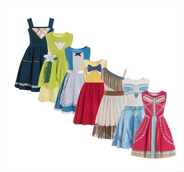 

kids princess for girls 8 girl dresses to 10 years medieval dreas, Red;yellow