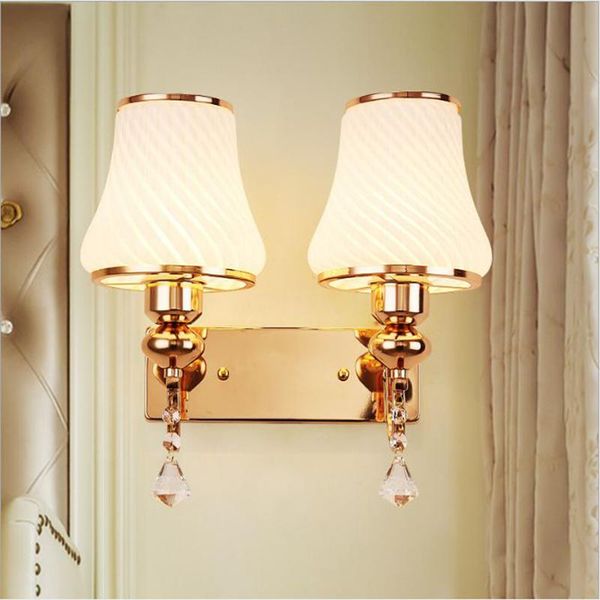 

wall lamp modern double headlights bedside creative bedroom lights living room balcony corridor aisle stair
