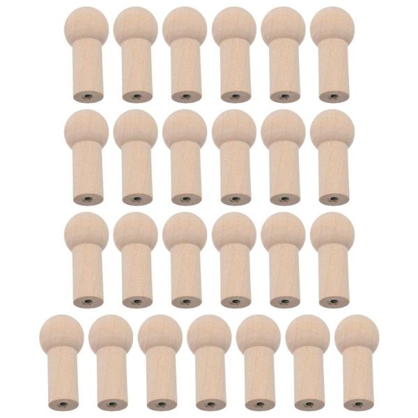 

hangers & racks 25pcs wooden hook accessories wood clothing hooks shaker pegs 51mm*23mm*15mm