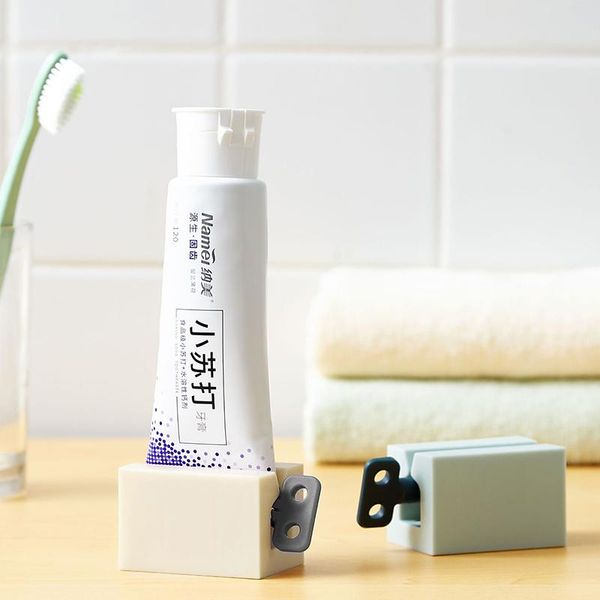 

toothpaste squeezer bathroom accessories for home juicer pulp dental dispenser tooth paste holder accessory extrusion tube toothbrush holder