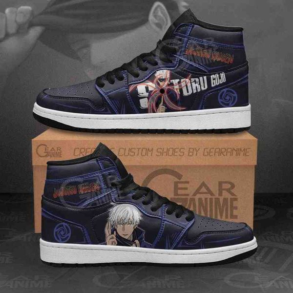 

satoru gojo sneakers jujutsu kaisen anime sho, Black