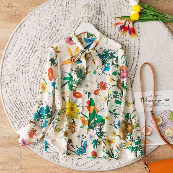 

women's blouses & shirts bh03653 fashion 2021 runway luxury european design party style clothing, White