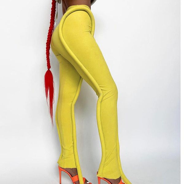 

women's leggings hirigin 3d striped patchwork fashion women pants trouser 2021 stylish high waist bodycon long streetwear, Black