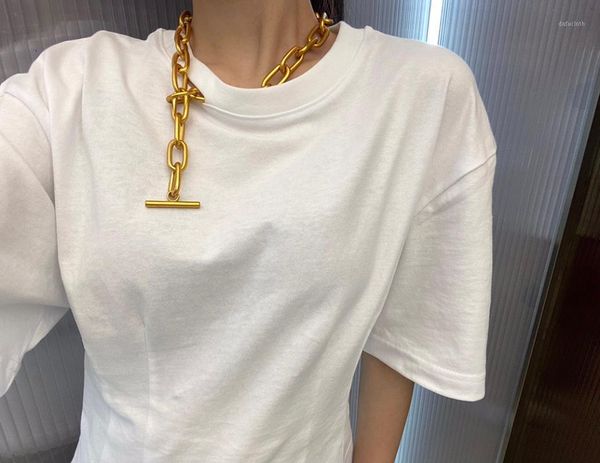 

summer women gold chains cotton casual t-shirt ddxgz2 3.31 women's, White