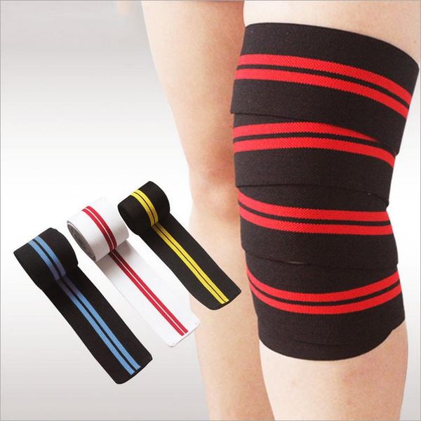 

elbow & knee pads sports gym protector pad elastic bandage weightlifter squat training trainer joint protection, Black;gray