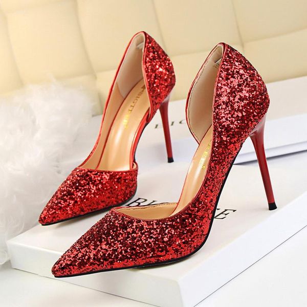 

dress shoes wonen pumps fashion office women high heels women's wedding party 868-8, Black