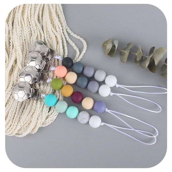 

pacifiers# baby silicone dummy clips for teether chew toys accesories 1pcs pacifier chain infant bpa free