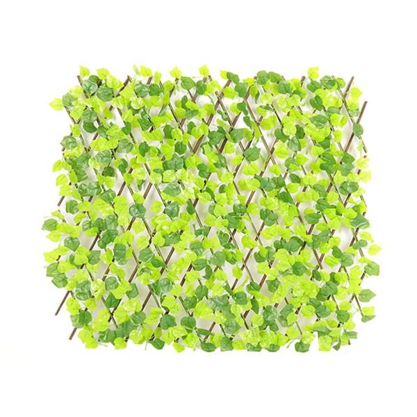 

fencing, trellis & gates fence screen strechable home outdoor indoor backyard wooden with artificial leaves fake garden decor expanding