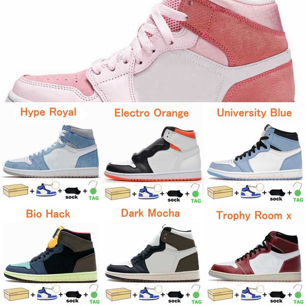 

university blue hype royal 1s jumpman 1 basketball shoes court purple dark mocha twist obsidian unc pine green sports outdoor mens womenuag9