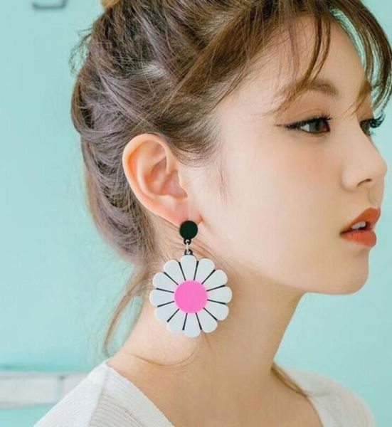 

korean zouju earrings in summer, Black