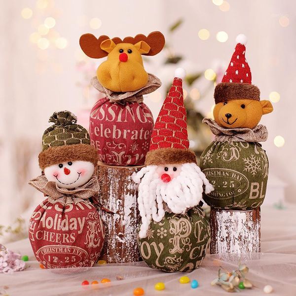 

christmas decorations three-dimensional doll letter gift santa bags bag candy children's day apple