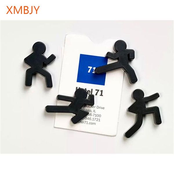 

4pc/lot refrigerator magnets fridge stickers creative cartoon message sticker bulletin board funny children toys wholesale