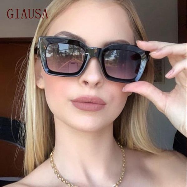 

sunglasses european and american small frame retro fashion square women's yellow glasses night vision goggles, White;black