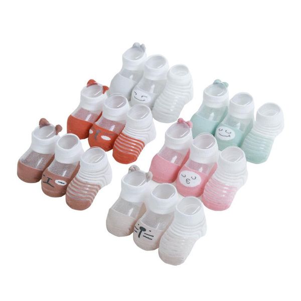 

socks 1 pair breathable 6~12 monthes old baby sock born boy girl ankle infant summer short 6 color available, Pink;yellow