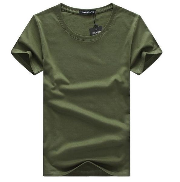 

men's t-shirts men's classic man's shirt short sleeve solid-neck color released basic tshirt casual fitness men bottoming t s, White;black