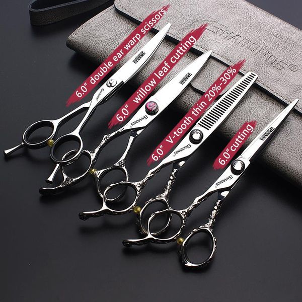 

hair scissors japan 440c custom logo barber shop hairdresser special for beauty salon set