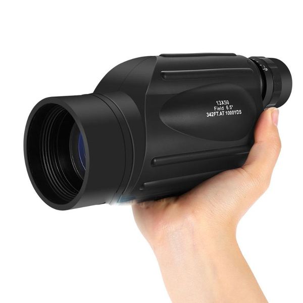 

telescopes gomu 13x50 monocular telescope prism scope binoculars waterproof bird watching outdoor binoculo hunting 114m/1000m