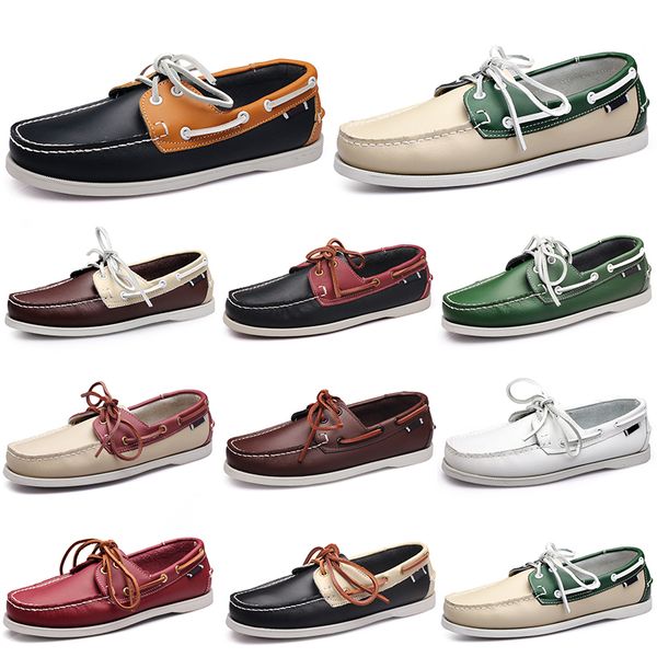 

men casual shoes triple black white popular breathable silver taupe mahoganys brown joggings walking low soft multi leather mens sneaker out